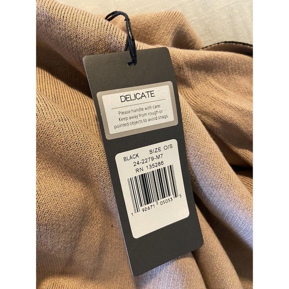 Lysse New York Women's Black/Pink Open Cardigan NWT - Picture 8 of 9